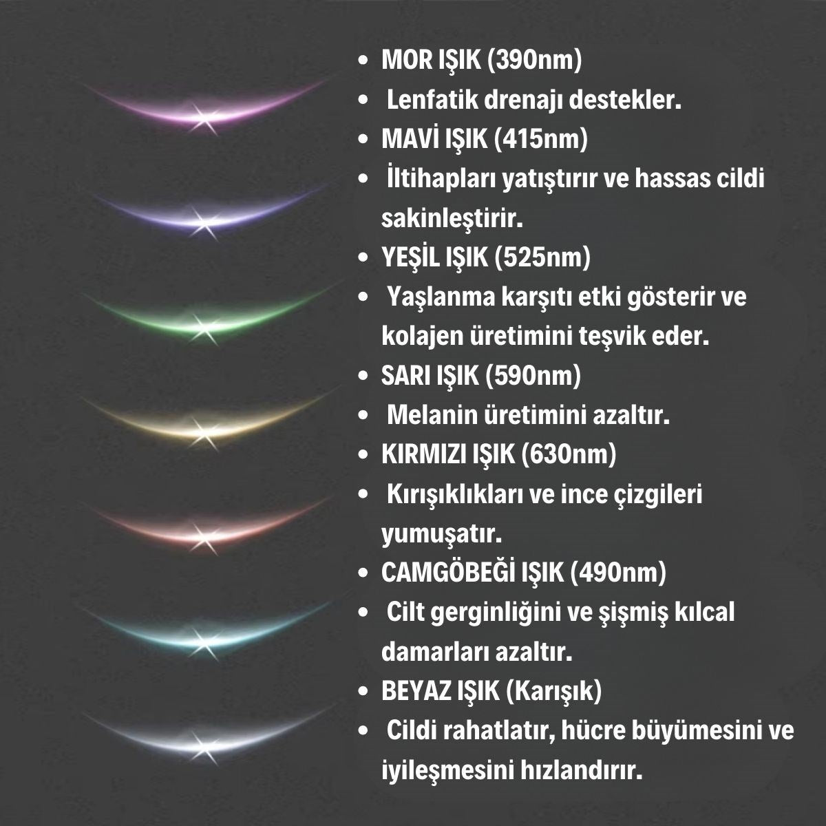 7 Farklı Işık Modlu Tıtreşımlı Boyun Ve Yüz Ems Güzellık Cıhazı