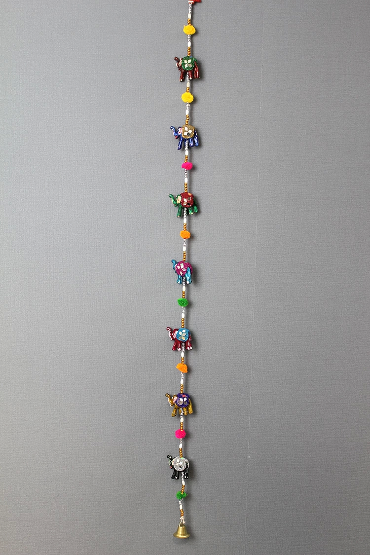 7'li Asmalı Aynalı Fil Ksk3113