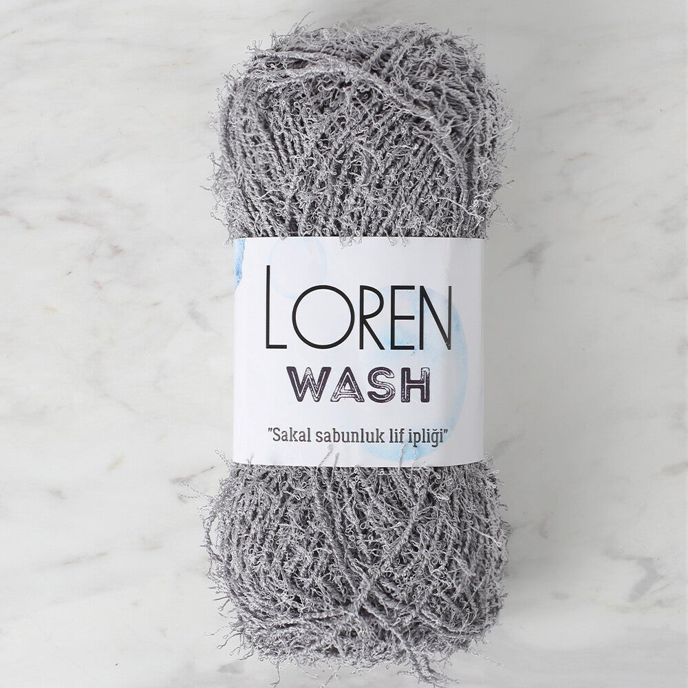 Loren Wash Gri El Örgü İpi - R082 - 34018