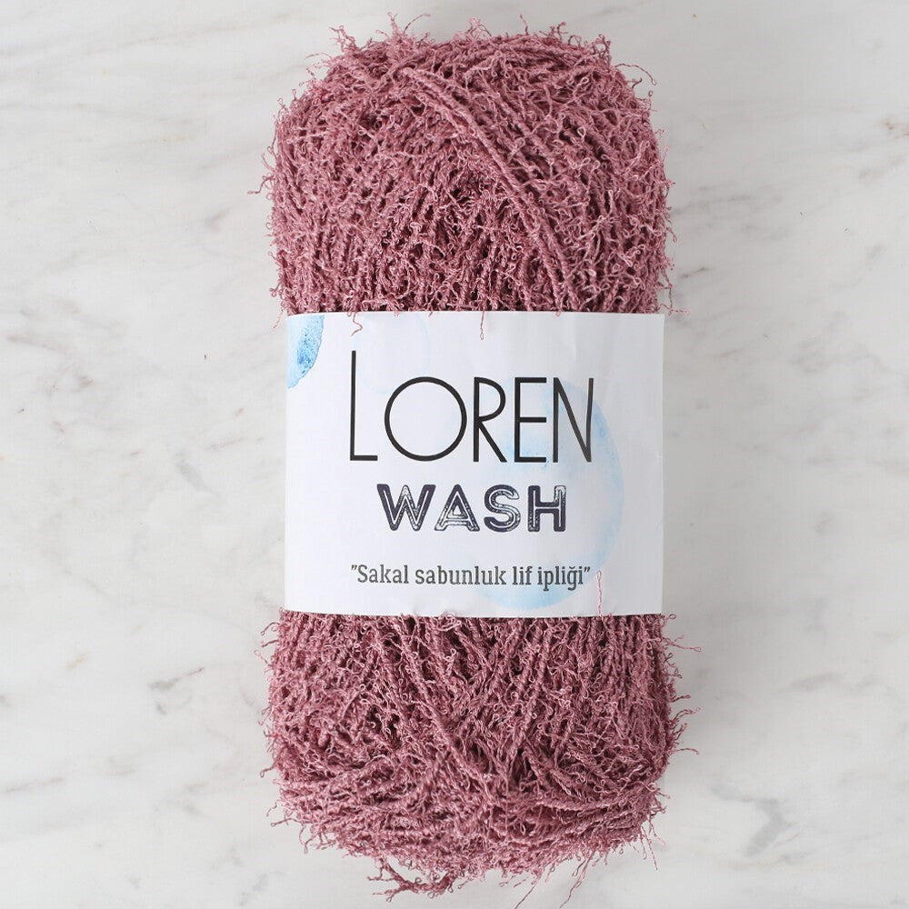 Loren Wash Gül Kurusu El Örgü İpi - R138 - 34028