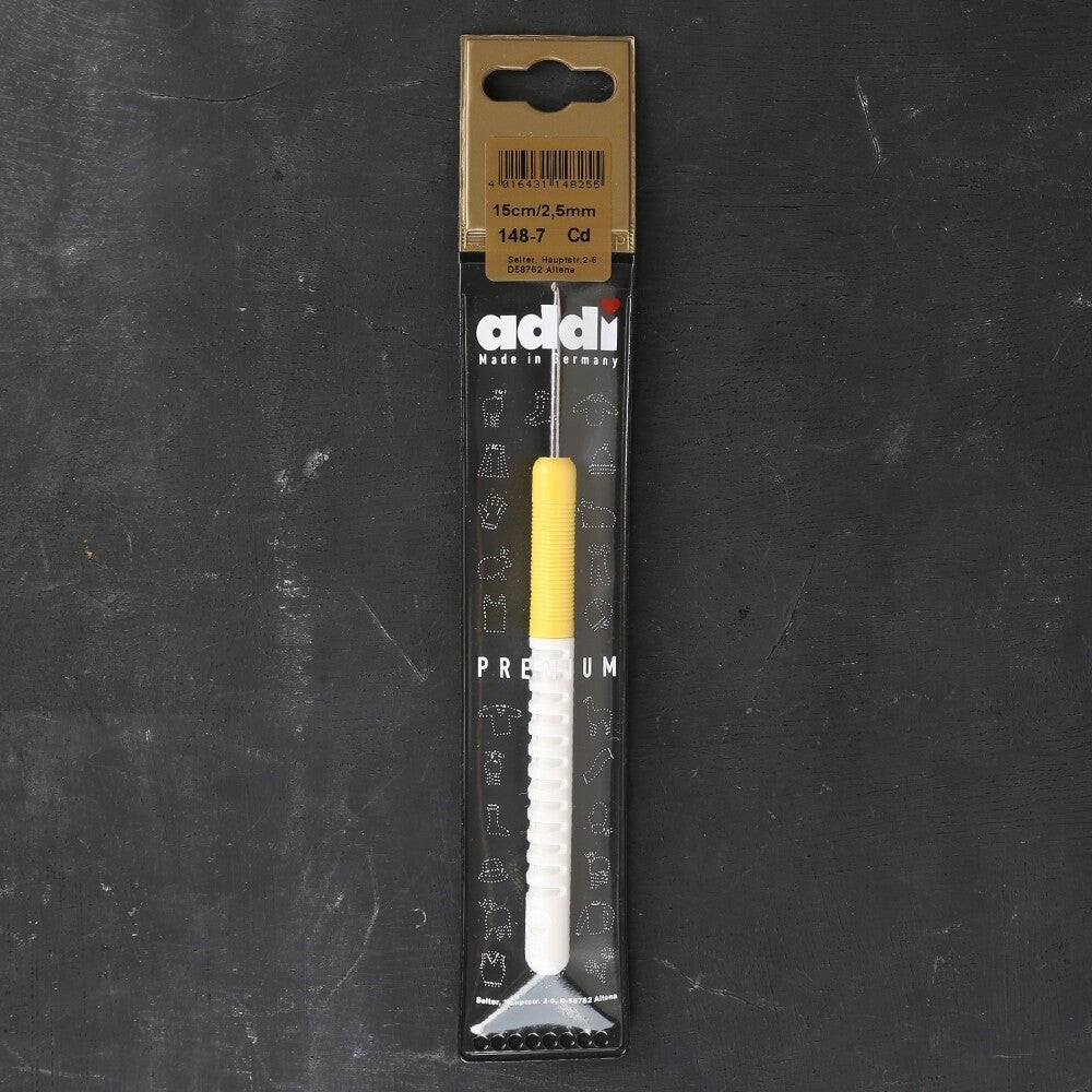 Addi 2,5 Mm 15 Cm Plastik Saplı Yün Tığ - 148-7