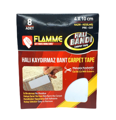 8 Parça Hali Kaydirmaz Bant 4x10cm