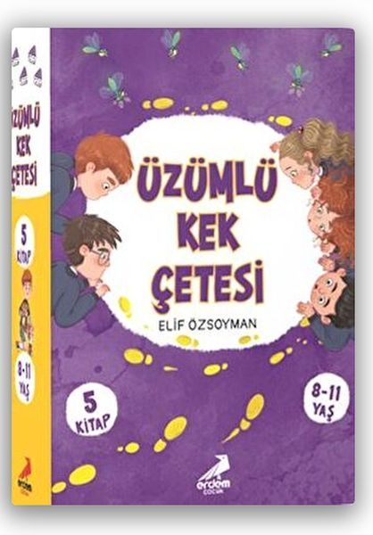 Üzümlü Kek Çetesi Seti (5 Kitap Takım)  (4022)