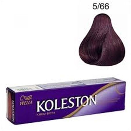 Koleston Tüp Boya  5/66 Şarap Kızılı x 3 Adet + Sıvı Oksidan 3 Adet