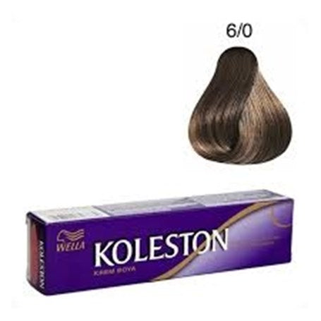 Koleston Tüp Boya  6/0 Koyu Kumral + Sıvı oksidan