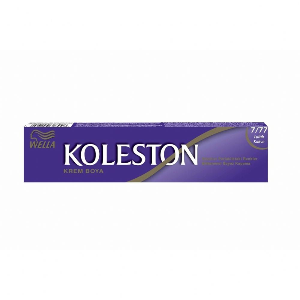 Koleston Tüp Boya  7/77 Işıltılı Kahve