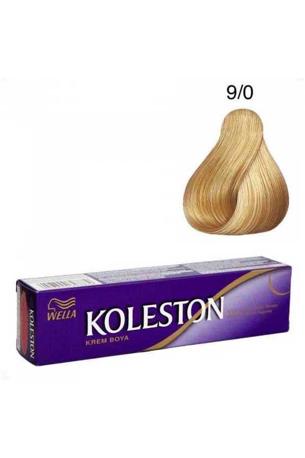 Koleston Tüp Boya  9/0 Sarı x 3 Adet + Sıvı Oksidan 3 Adet