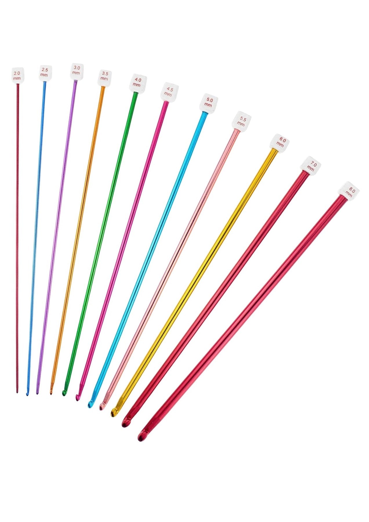 Örgü Tığ Metalize 25 cm  6 Numara