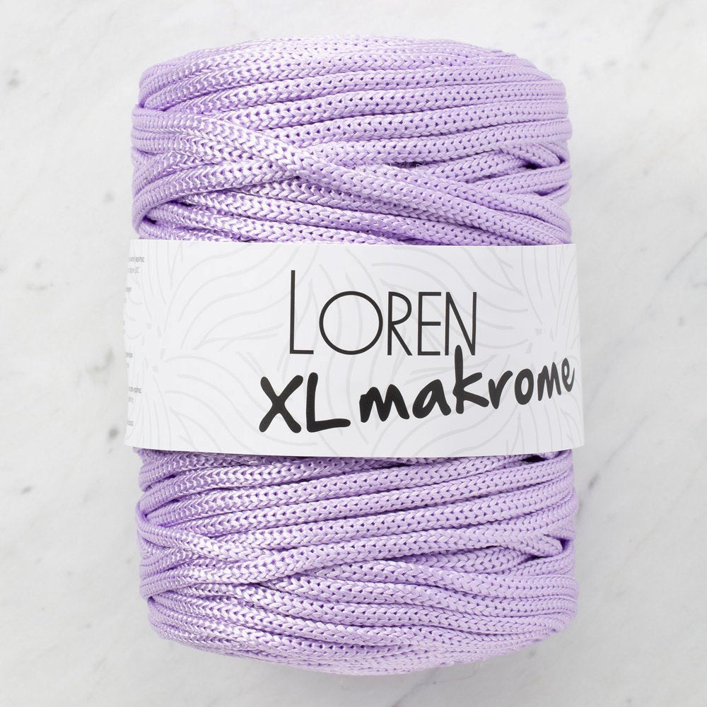 Loren XL Makrome Lila El Örgü İpi - R037 - 33716