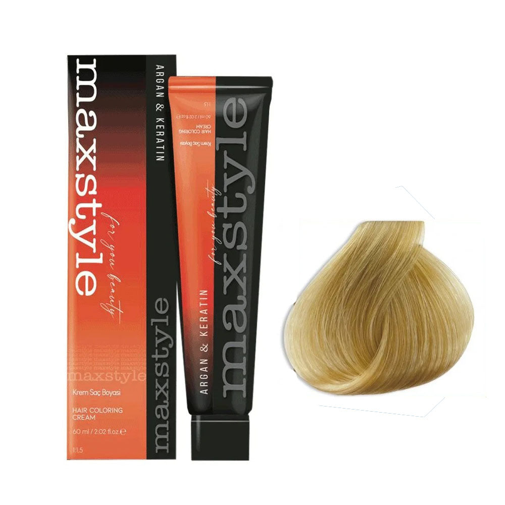 Maxstyle Argan Keratin Saç Boyası 9.3 Sarı Dore x 2 Adet