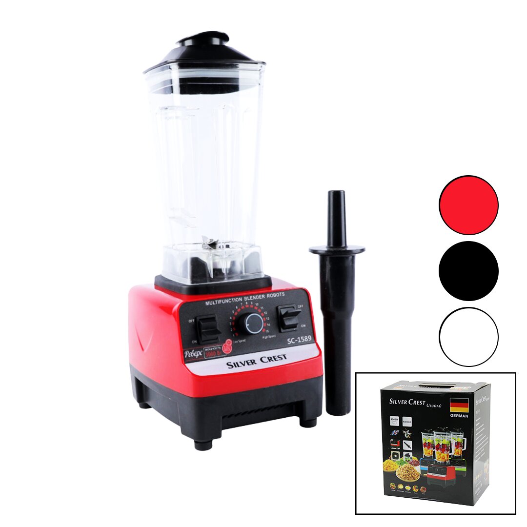 9000W   BUZ KIRICI  ÇOK AMAÇLI BLENDER DOĞRAYICI  2PCS HAZNE - 2LT - 0.7LT SC-1589 (4620)