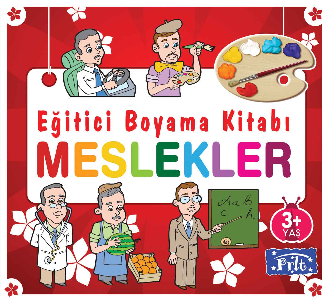 Eğitici Boyama Kitabı - Meslekler  (4022)