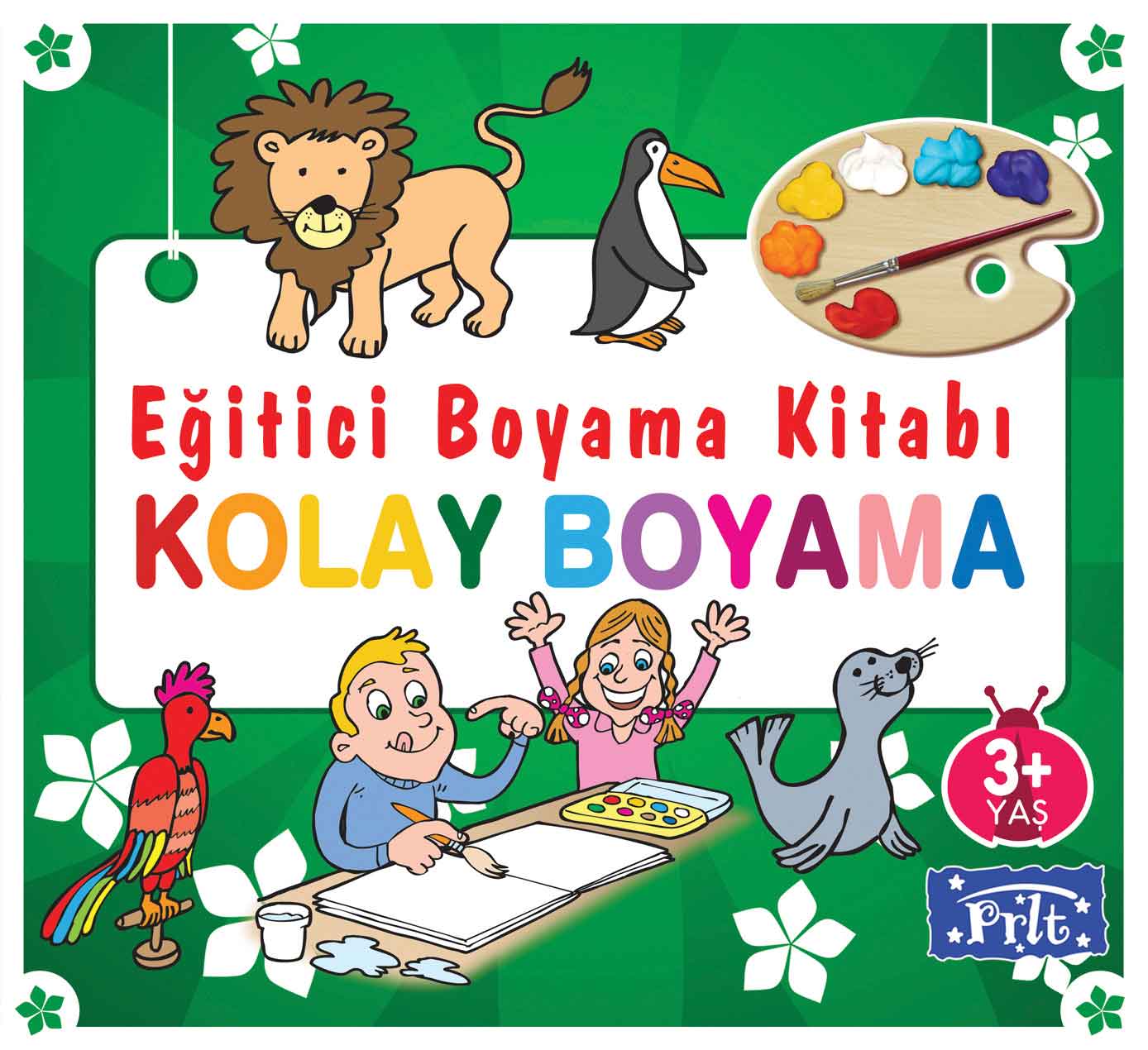 Eğitici Boyama Kitabı - Kolay Boyama  (4022)