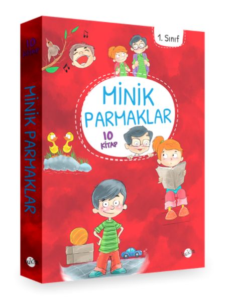 1. Sınıf Minik Parmaklar - 10 Kitap  (4022)