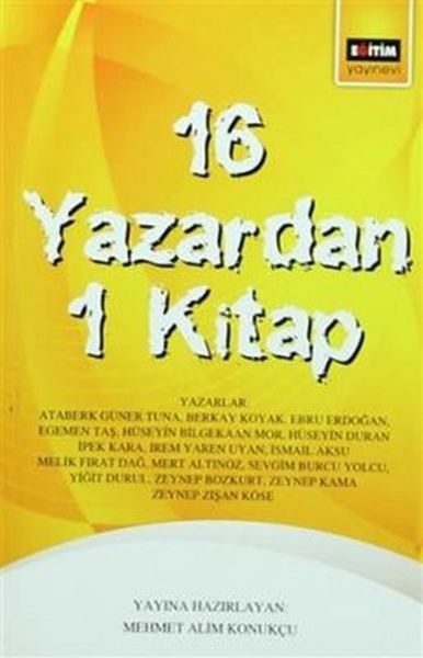 16 Yazardan 1 Kitap  (4022)