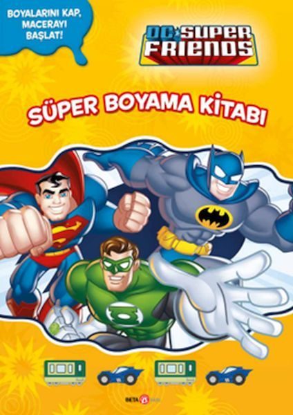 Dc Super Friends Süper Boyama Kitabı  (4022)