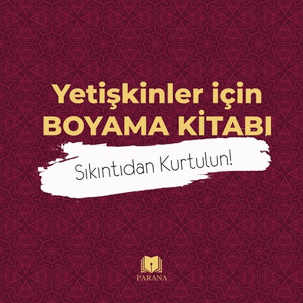 Yetişkinler İçin Boyama Kitabı-Mandala  (4022)