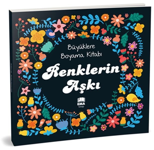 Renklerin Aşkı - Büyüklere Boyama Kitabı  (4022)