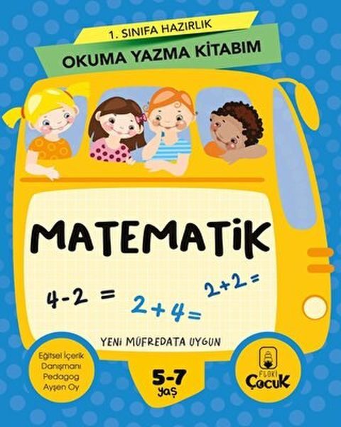 1. Sınıfa Hazırlık Okuma Yazma Kitabım Matematik  (4022)