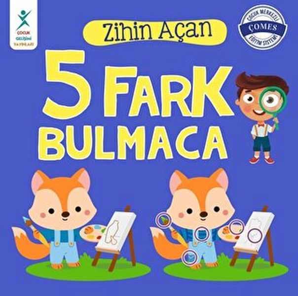 Zihin Açan 5 Fark Bulmaca  (4022)