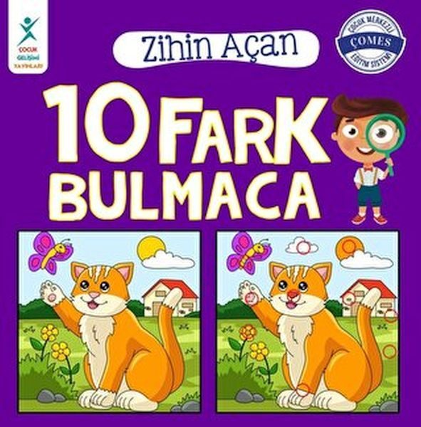 Zihin Açan 10 Fark Bulmaca  (4022)