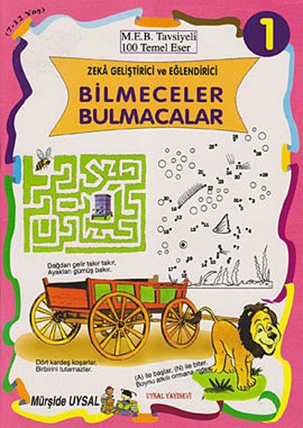 Zeka Geliştirici ve Eğlendirici Bilmeceler Bulmacalar (10 Kitap Takım)  (4022)