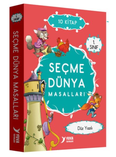 1. Sınıf Seçme Dünya Masalları - 10 Kitap  (4022)