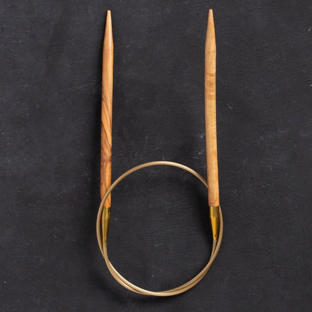 Addi Olive Wood 6 mm 60 cm Zeytin Ağacı Misinalı Ö