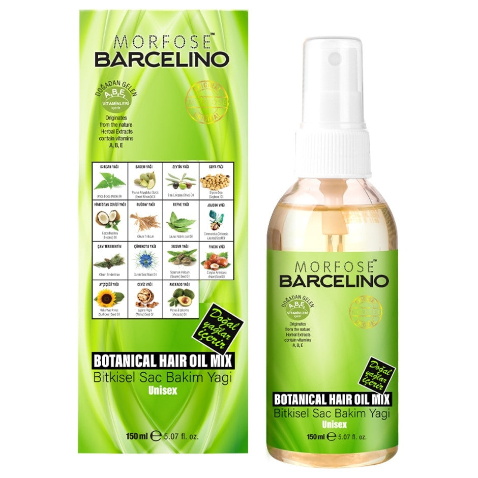 Barcelino Saç Bakım Yağı 150 ML x 4 Adet