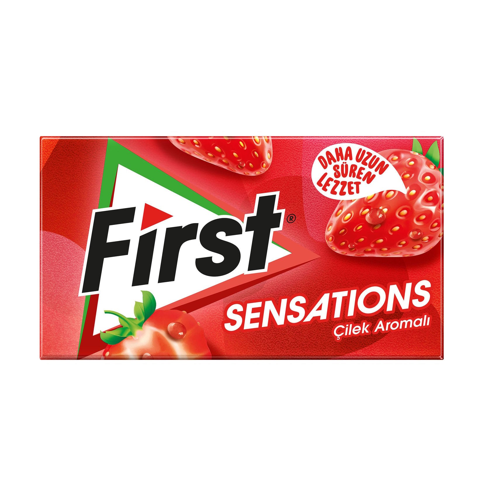 First Sensations Çilek Aromalı Sakız x 12 Adet