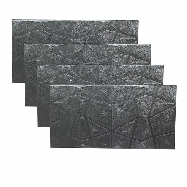Gri̇ Di̇amond Desen Duvar Kağit 70x35cm