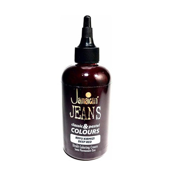 Jamaican Jeans Color Su Bazlı Saç Boyası 250 ml Koyu Kırmızı