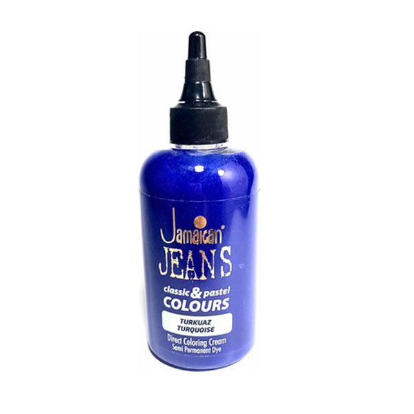 Jamaican Jeans Color Su Bazlı Saç Boyası 250 ml Turkuaz