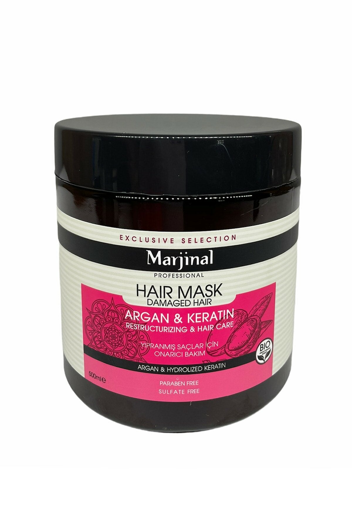 Marjinal Argan Keratin Saç Maskesi 500ml