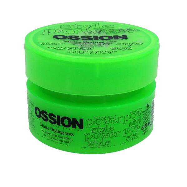 Ossion Mat Styling Matte Wax 100 ML  x 2 Adet