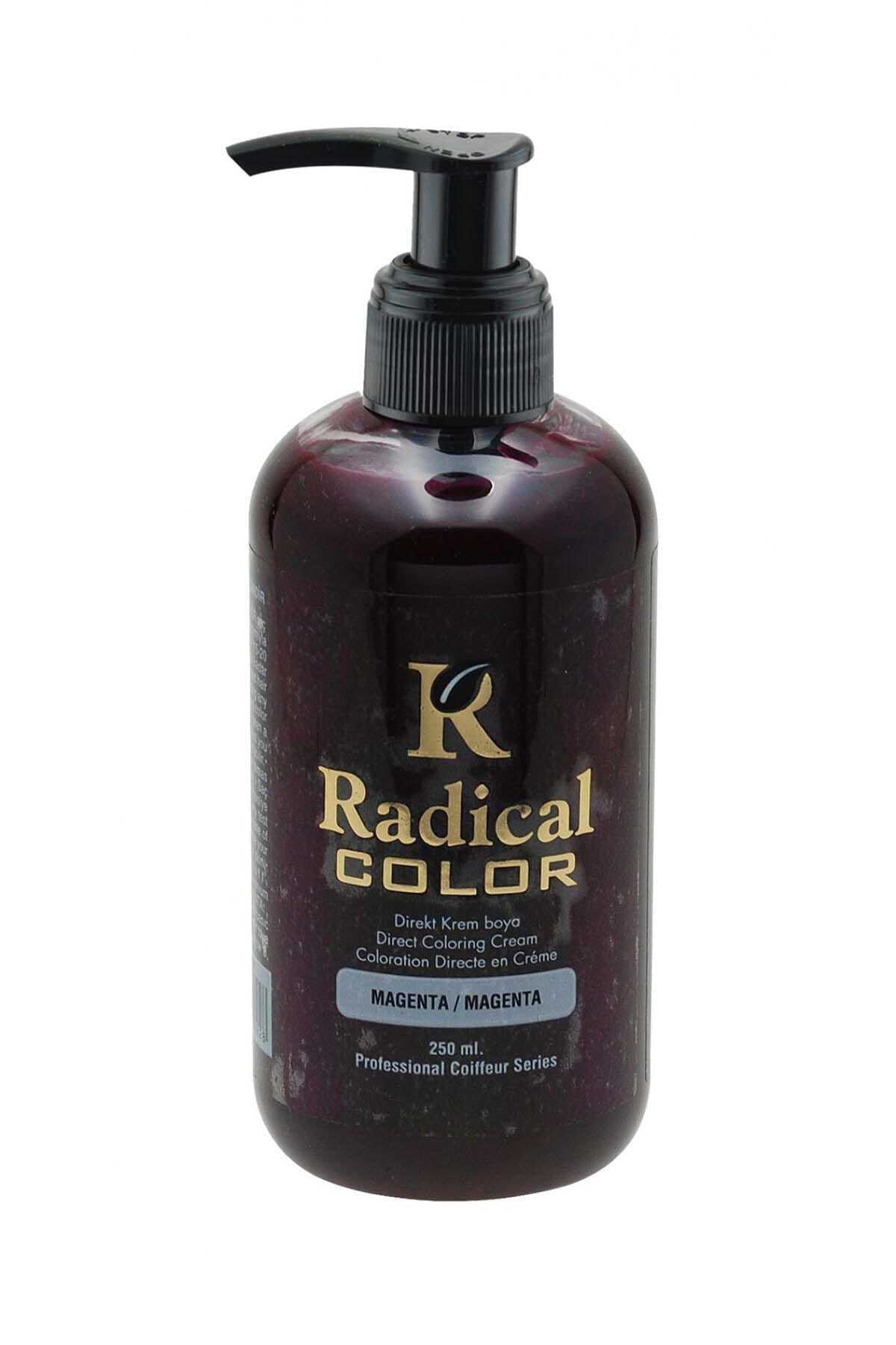 Radical Color Su Bazlı Saç Boyası 250 ml Magenta x 3 Adet