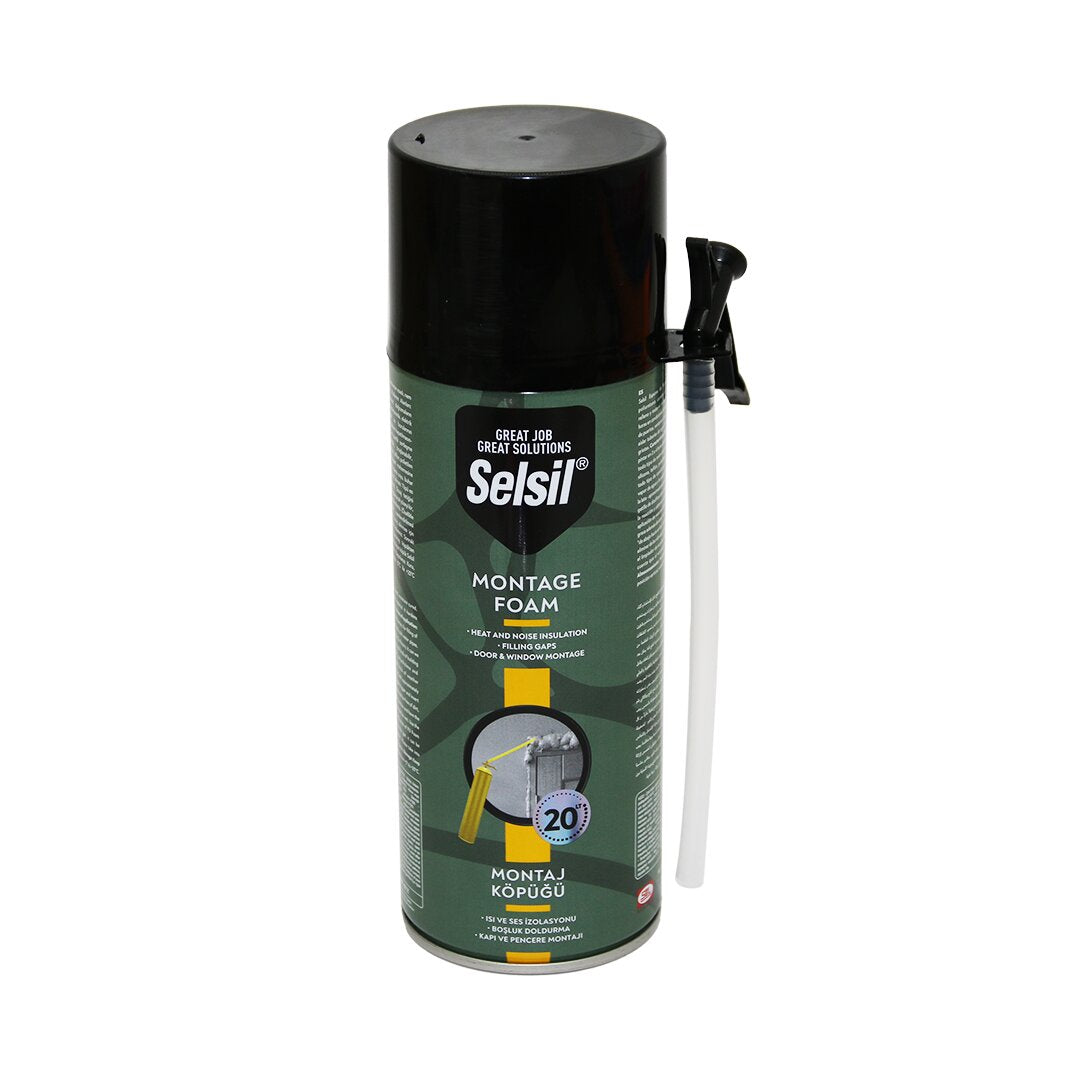 Selsi̇l Pu Köpük 300ml Montaj Köpük 320gr