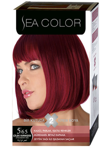 Sea Color Set Boya 5.65 Çilek Kırmızısı