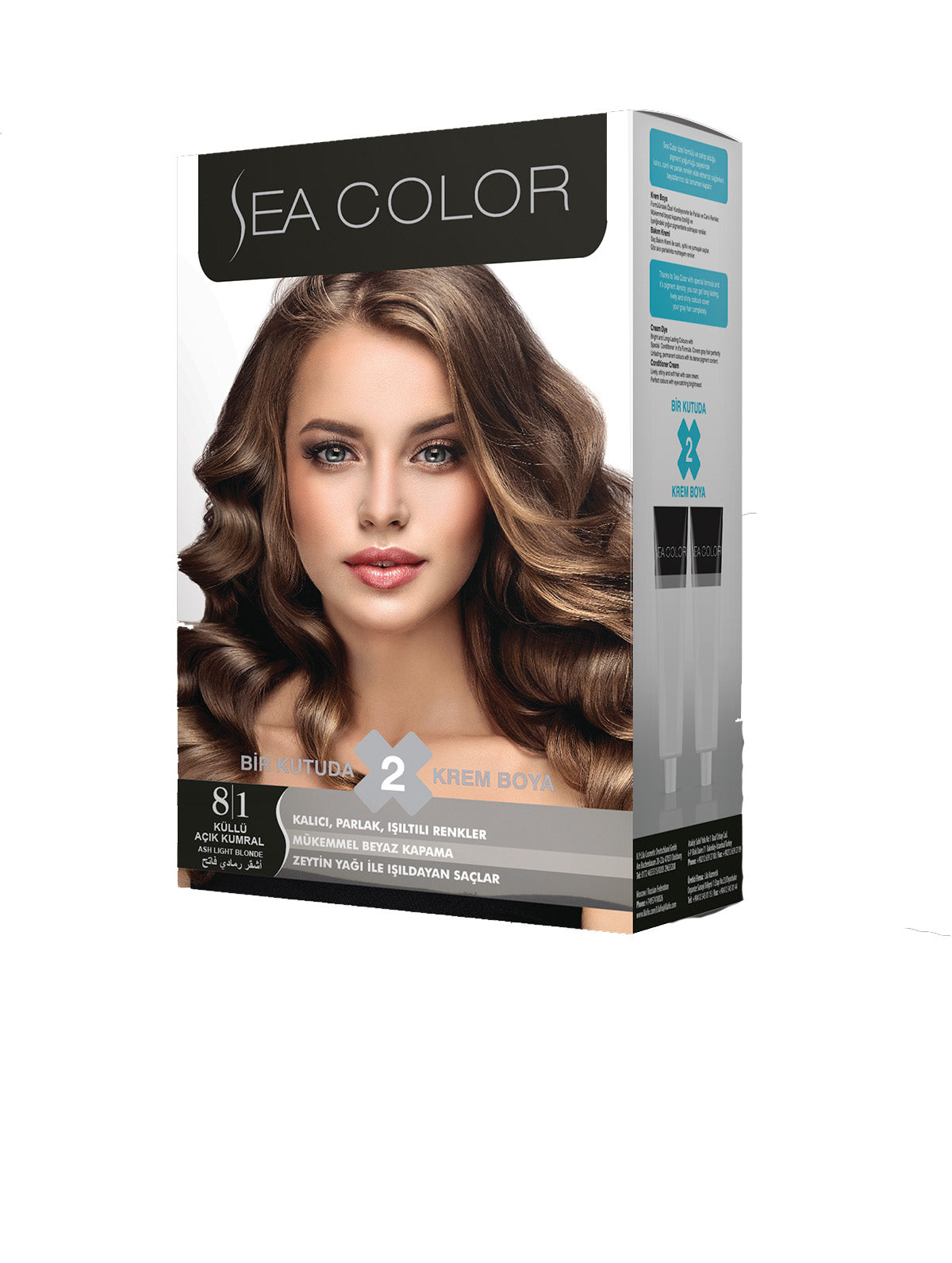 Sea Color Set Boya 8.1 küllü Açık Kumral