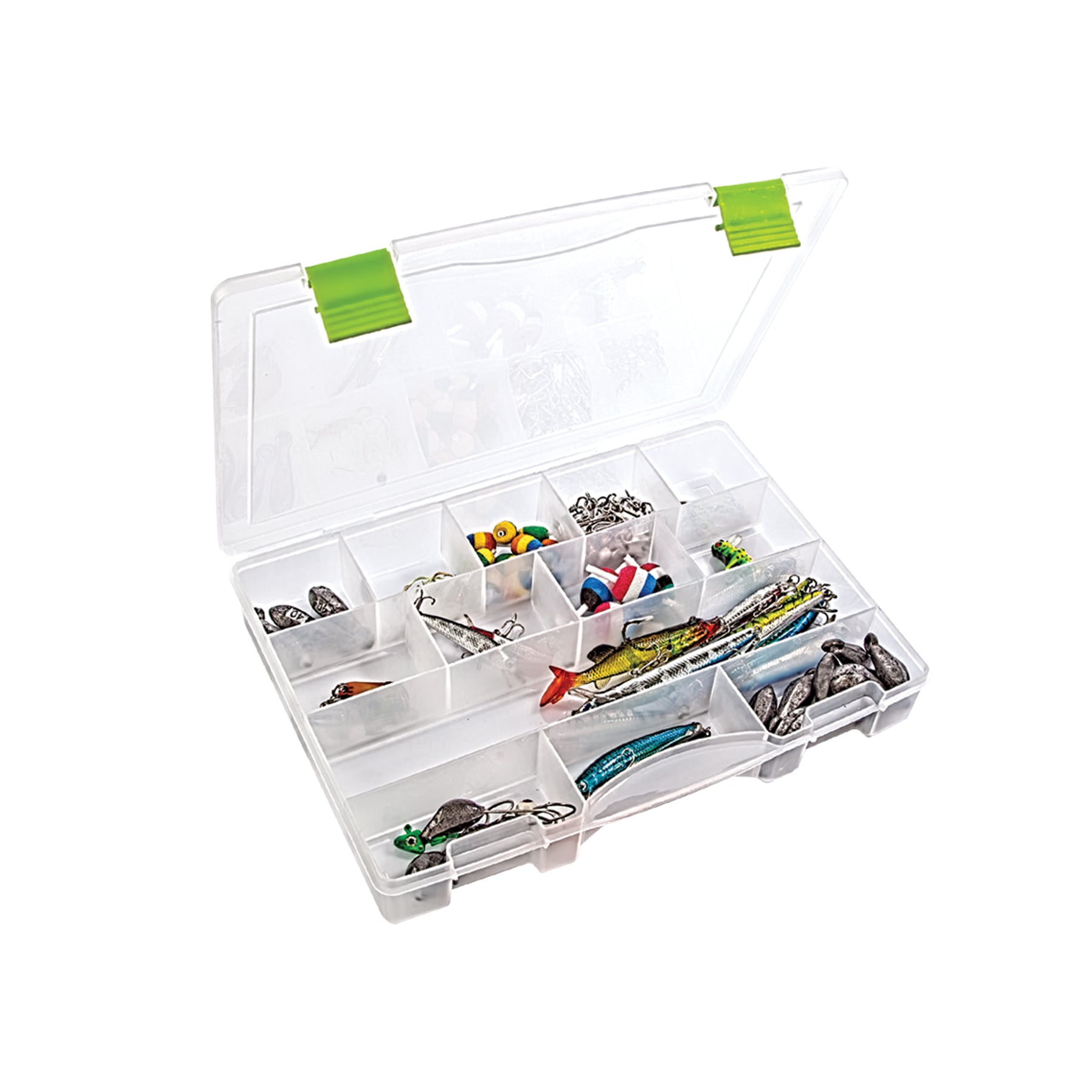 Slim Organizer  Alet Çantası -Vida Olta Çivi Boncuk Yüzük Küpe Kutusu - 13 Gözlü (4620)