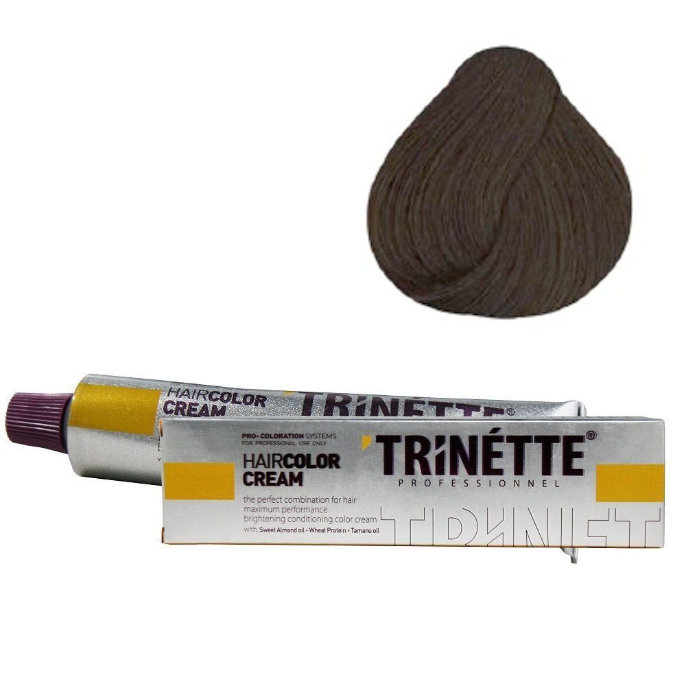 Trinette Tüp Boya 5.73 Kestane Dore Kahve 60 ml  x 2 Adet + Sıvı Oksidan 2 Adet