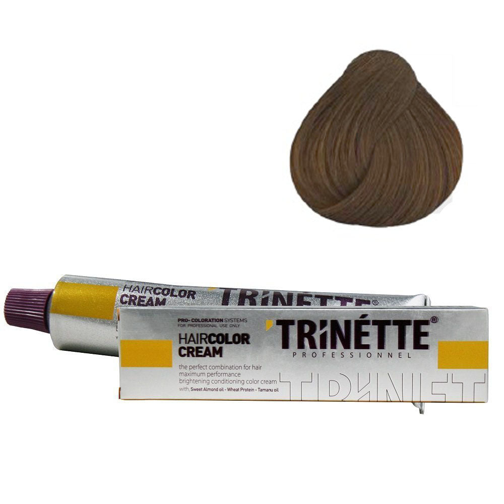 Trinette Tüp Boya 7.73 Kumral Dore Kahve 60 ml  x 2 Adet + Sıvı Oksidan 2 Adet