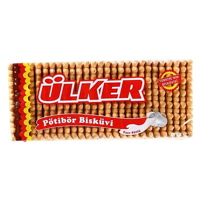 Ülker Sade Petibör Bisküvi 175gr x 16 Adet