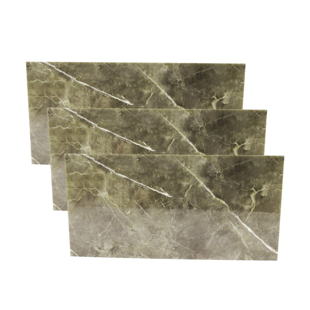 Açik Kahve Mermer Desen Duvar Sti̇cker 30x60cm