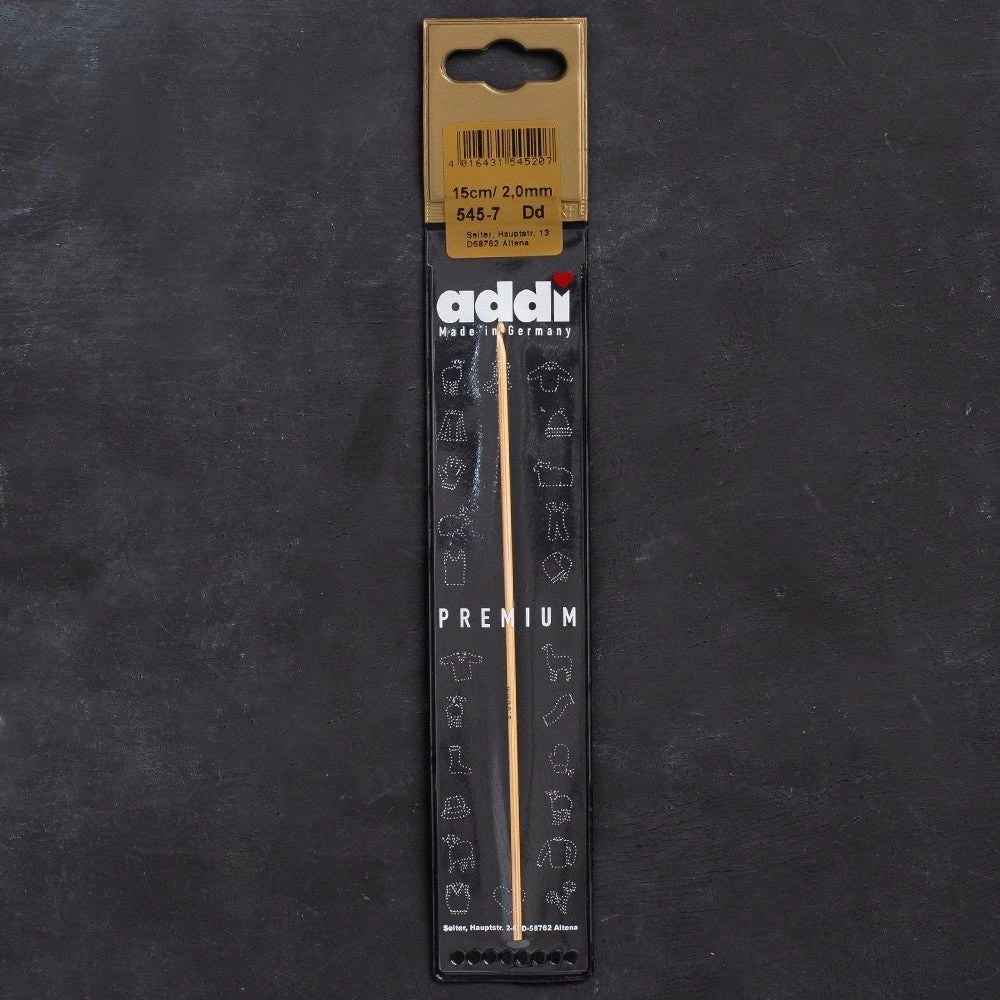 Addi Bambus 2mm 15cm Bambu Yün Tığ - 545-7