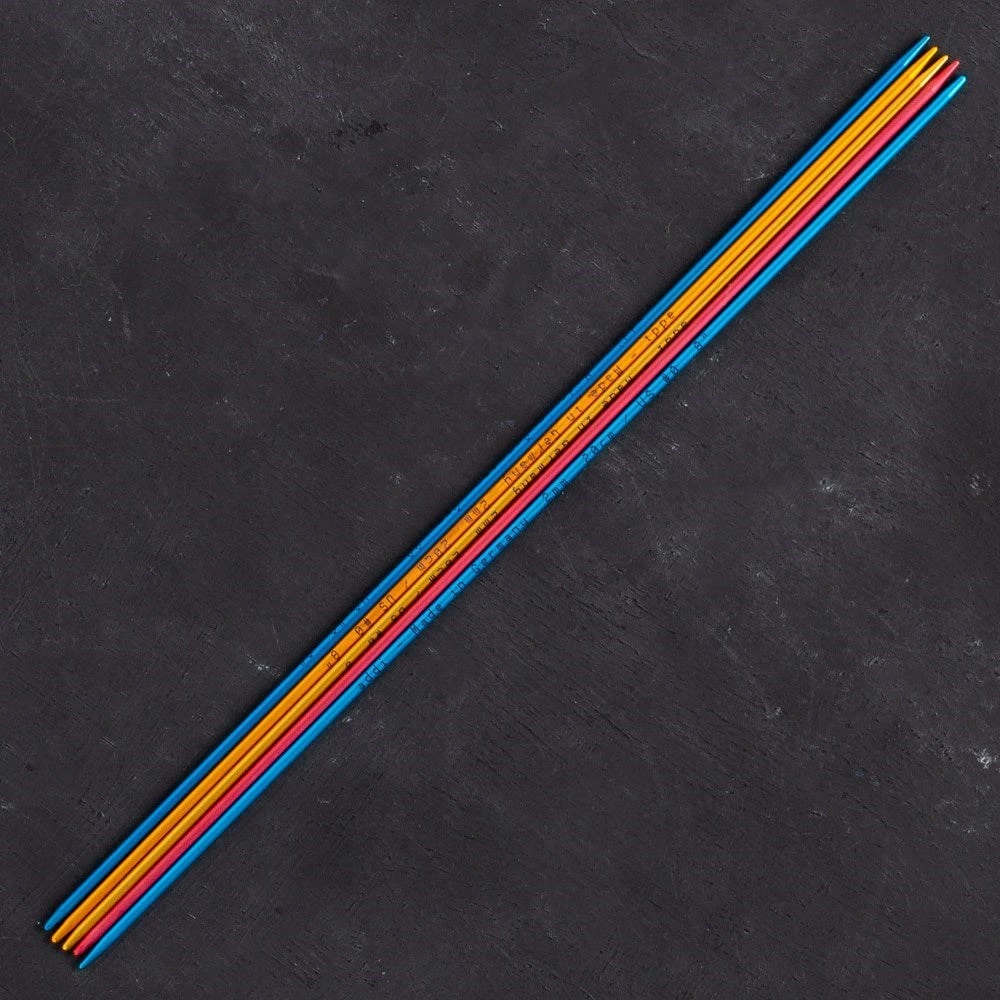 Addi Colibri 2mm 20cm Renkli Çorap Şişi - 204-7