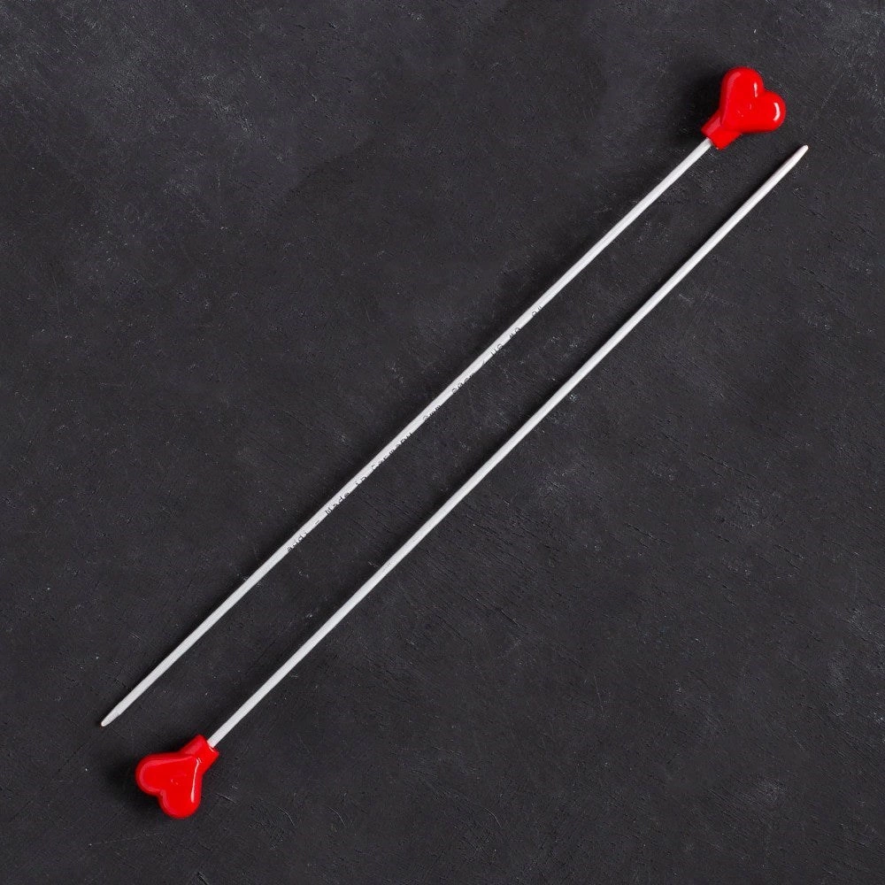 Addi Kalpli 2mm 20cm Klasik Alüminyum Örgü Şişi -