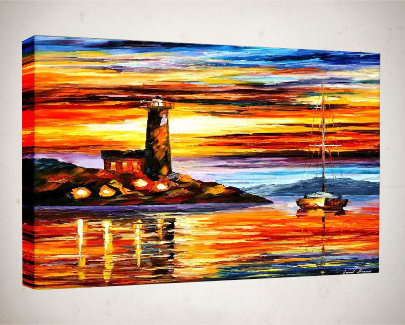 Kanvas Tablo - Leonid Afremov - Viyolansel Çalan Kız  LA11