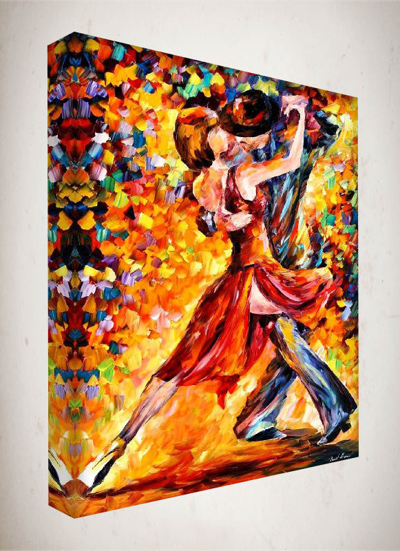 Kanvas Tablo - Leonid Afremov - Dans Eden Çift LA14