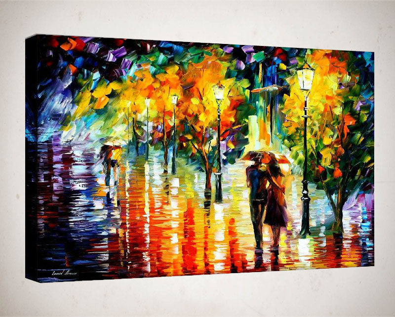 Kanvas Tablo - Leonid Afremov - Yağmur  LA03